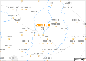 map of Zaritsa