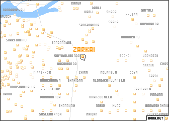 map of Zarkai