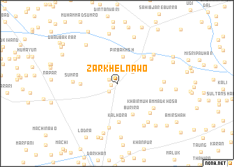 map of Zarkhel Nawo