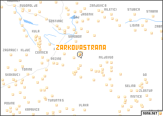 map of Žarkova Strana
