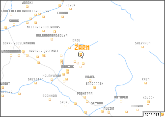 map of Zarm