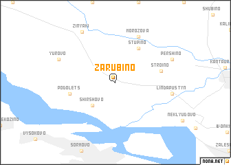 map of Zarubino