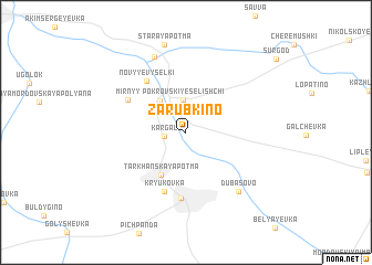 map of Zarubkino