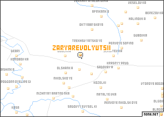 map of Zarya Revolyutsii