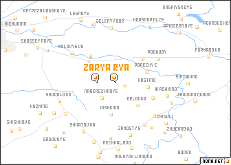 map of Zarya