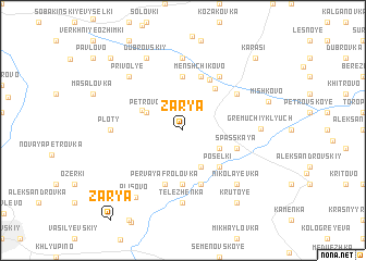 map of Zarya