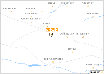 map of Zarya