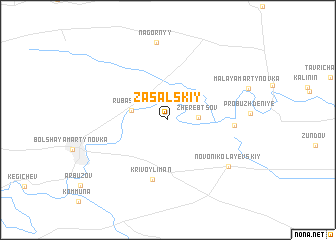 map of Zasal\