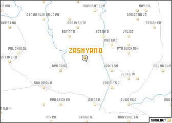 map of Zasmyano