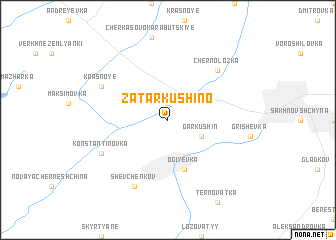 map of Zatarkushino