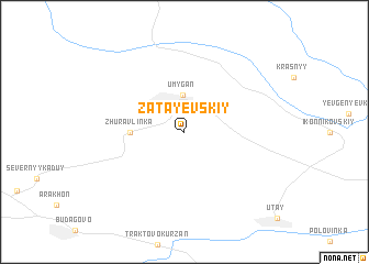 map of Zatayevskiy