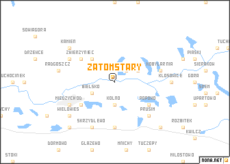 map of Zatom Stary