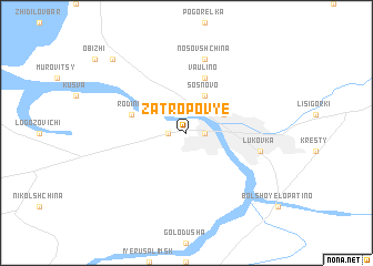 map of Zatropov\