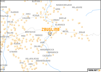 map of Zauglina