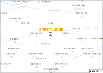 map of Zavet Il\