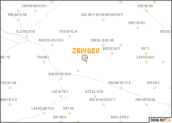 map of Zavidov