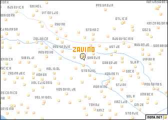 map of Zavino