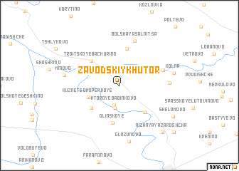 map of Zavodskiy Khutor