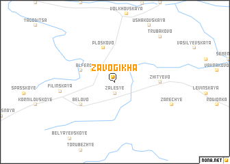 map of Zavogikha