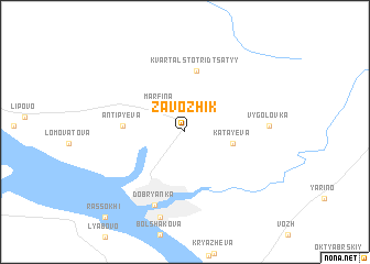 map of Zavozhik