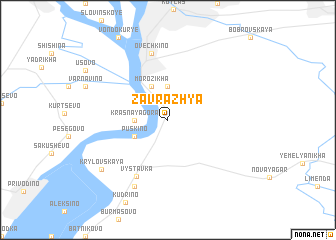 map of Zavrazh\