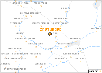 map of Zavturovo