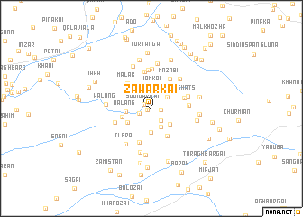 map of Zawarkai