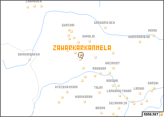 map of Zawar Karkan Mela