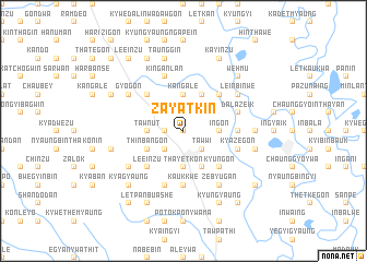 map of Zayatkin