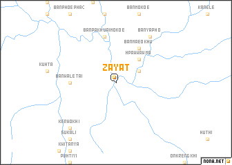map of Zayat