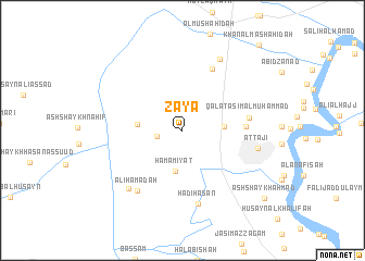 map of Zāyā