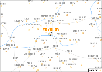 map of Zayglay