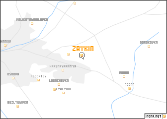 map of Zaykin