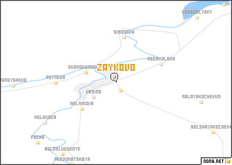 map of Zaykovo