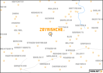 map of Zaymishche