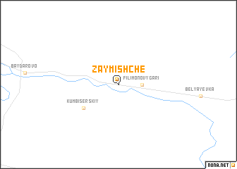 map of Zaymishche