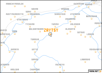 map of Zaytsy