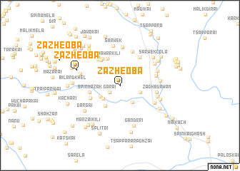 map of Zazhe Oba