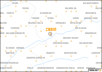 map of Zbair