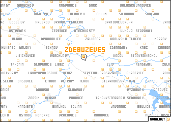 map of Zdebuzeves