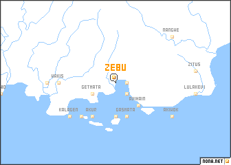 map of Zebu