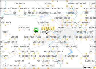 map of Zeelst