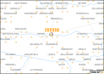 map of Zeesse