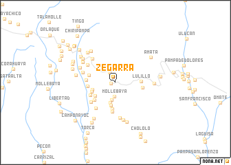 map of Zegarra