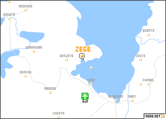 map of Zegē