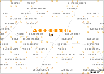 map of Zehahfa-Dahimnate