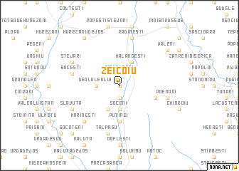 map of Zeicoiu