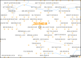 map of Zeinheim