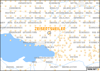 map of Zeisertsweiler