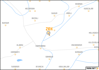 map of Zek